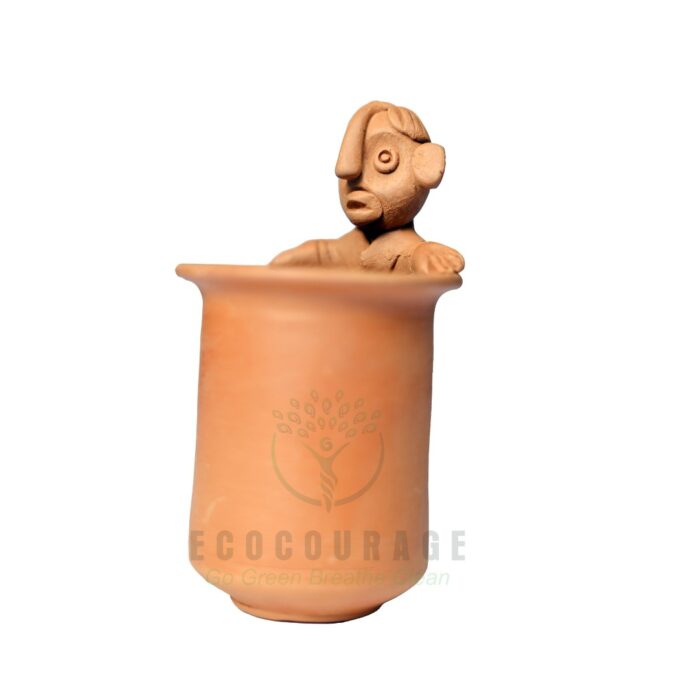 Boy faced Pen Stand - 3 - Image 3