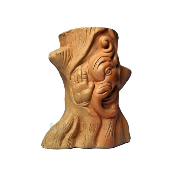 Ganesh Idol on Tree Planter - Image 2