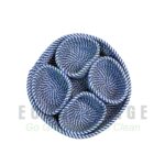 Multipurpose Blue Basket With Lid - Image 2