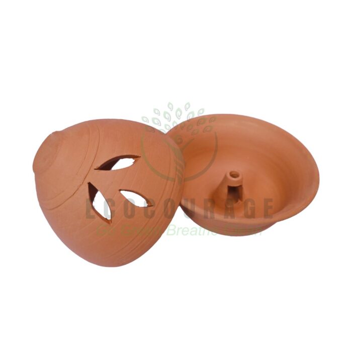Terracotta Diyas with Cover - Image 3