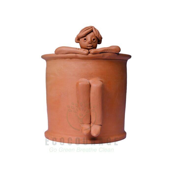 Girl on a Planter - Image 1
