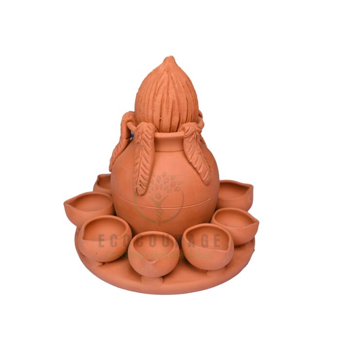 Terracotta Kalash Diya (Big) - Image 2