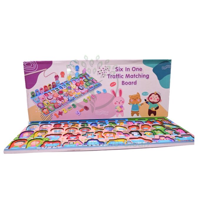6 in 1 Traffic Matching Board - Image 1