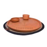 Black Dinning Table Mats with Bowl - Image 3