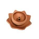 Terracotta Lotus Diya (Kamal Panti)