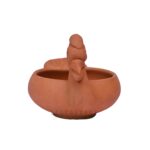 Terracotta Swan Diya - Image 2