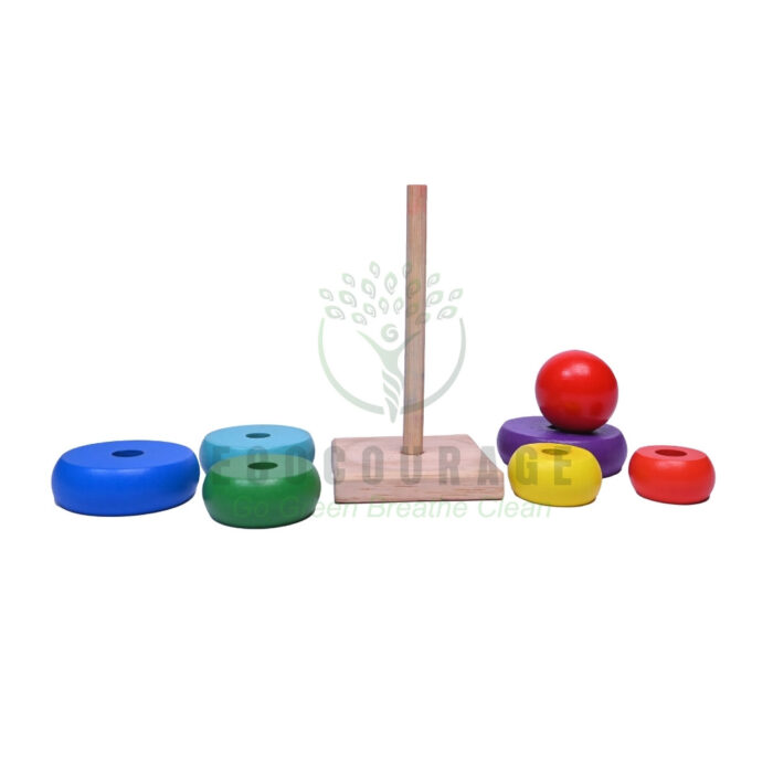 Montessori Stacking Rings - Image 4