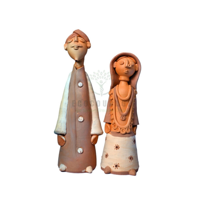 Terracotta Dulha Dulhan - Image 1