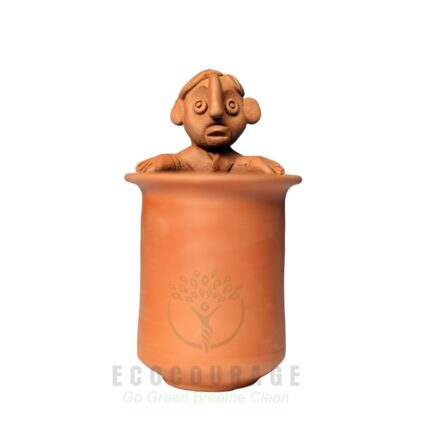 Boy faced Pen Stand - 3