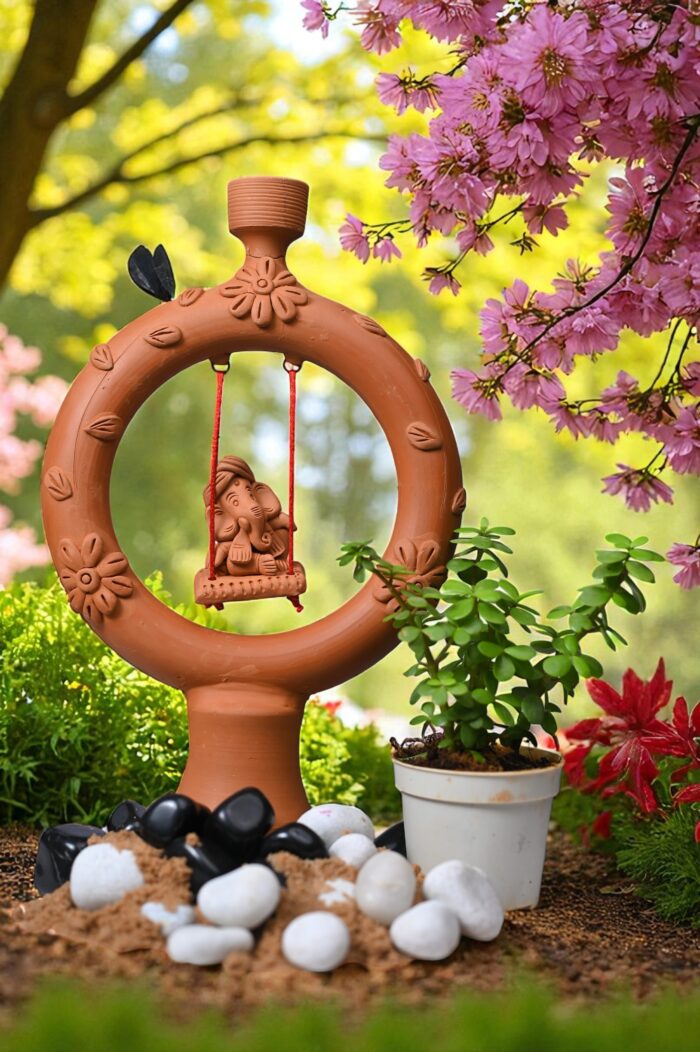 Circular Hanging Ganpati - Image 1